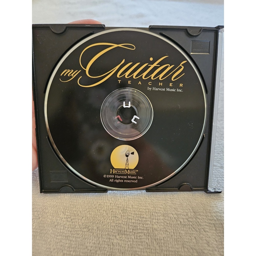 MY GUITAR TEACHER ~ BY HARVEST MUSIC ~ WINDOWS CD-ROM ~ 1999 ~ CD-ROM